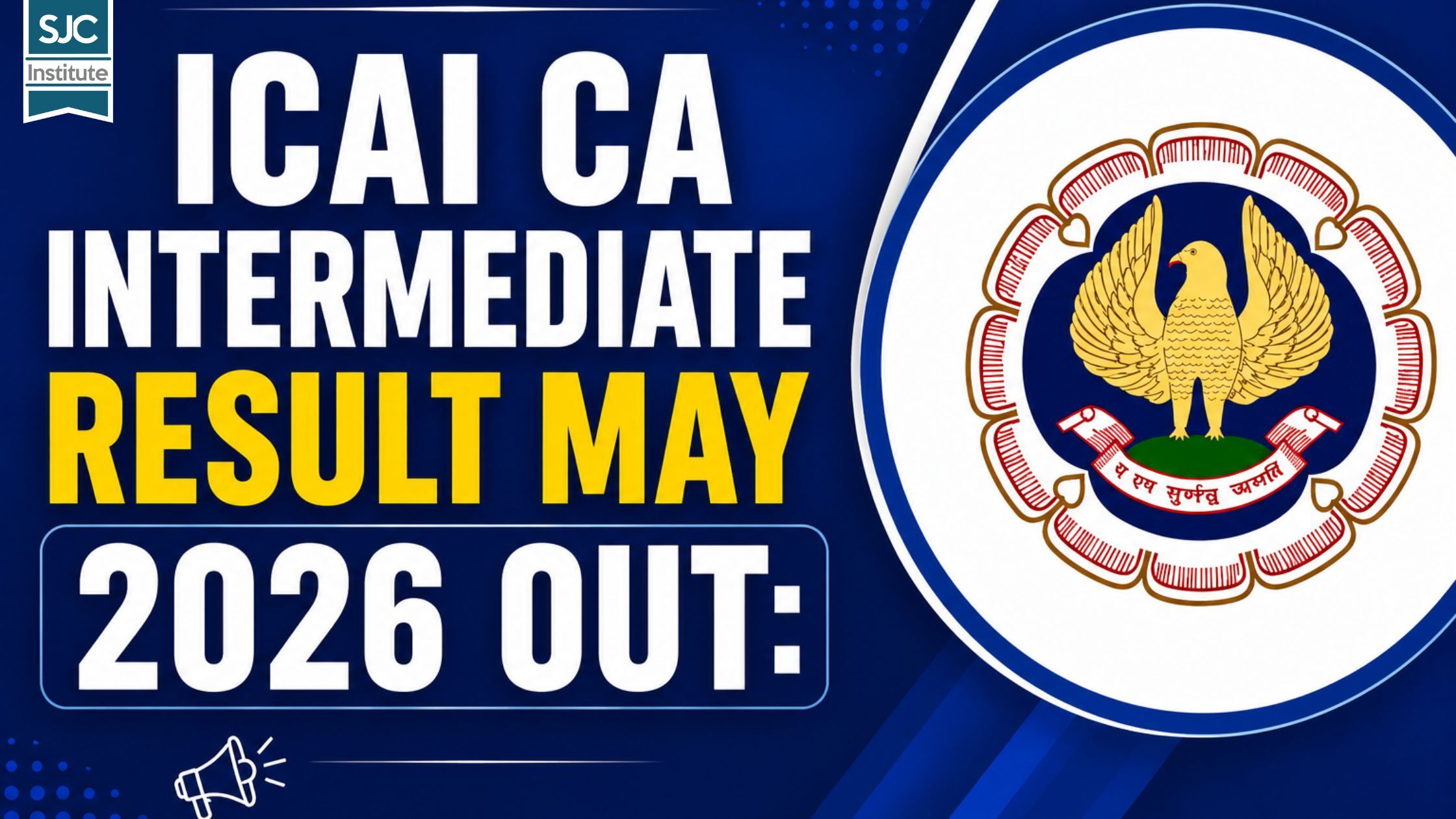 ICAI CA Intermediate Result May 2026 Declared: Direct Link, Pass Percentage